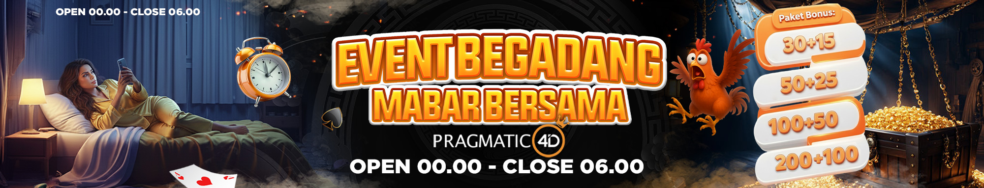 EVENT BEGADANG PRAGMATIC4D
